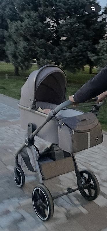 батут цена: Детская коляска Ining baby 2 в 1 (люлька + прогулочный блок), цвет — 5