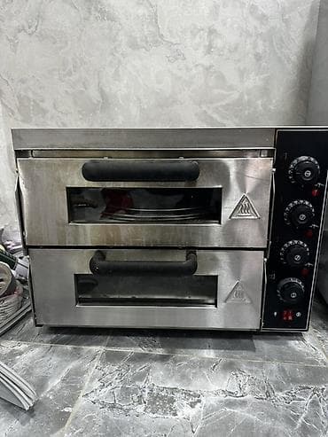 Продаю 2 Профессиональная электрическая печь для пиццы, двухкамерная — 1
