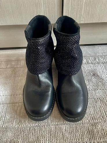 Сапоги: Сапоги, 36, Tamaris, Новый, цвет - Черный, Самовывоз — 1