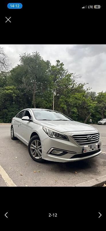 Транспорт: Hyundai Sonata: 2015 г., 2 л, Автомат, Газ, Седан — 2