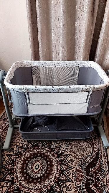 foldable table: Детская прикроватная колыбель Coolbaby 5‑в‑1, модель CB2222222 — 2