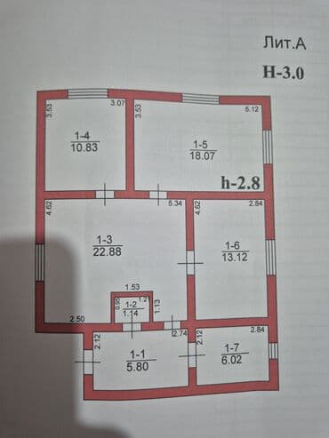 дом в александровке: Дом, 120 м², 5 комнат, Собственник, Косметический ремонт — 6