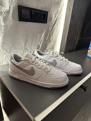 Мужские кроссовки, 41, 41.5, Nike, Новый, цвет - Белый, Платная доставка