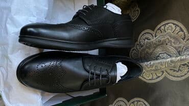 обувь в школу: Новые Oxford, натуральная кожа, абсолютно новая и плоская подошва — 2