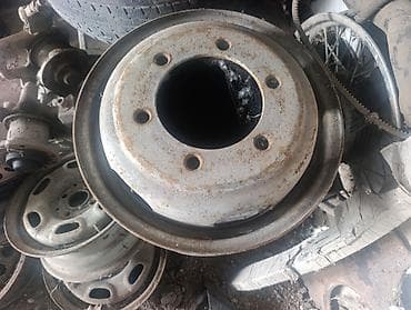 Железные Диски R 16 Mercedes-Benz, 1 шт, отверстий - 6, Б/у at lalafo.kg Железные Диски R 16 Mercedes-Benz, 1 шт, отверстий - 6, Б/у