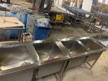 купить бу оборудование для мойки ковров: Мойка для посуды промышленная, котломойка — 19