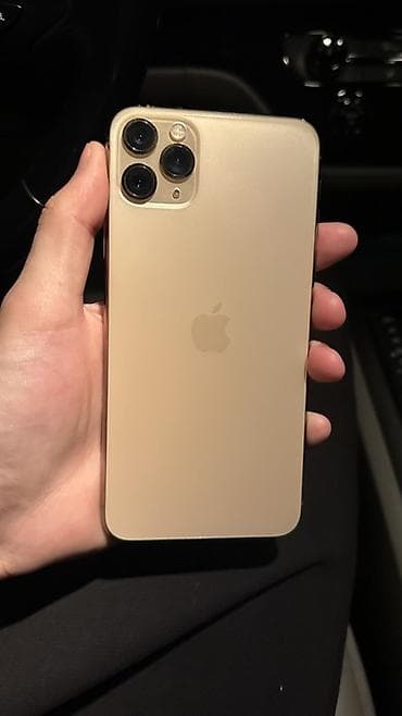 apple iphone 11 pro: IPhone 11 Pro, Б/у, 256 ГБ, Золотой, Чехол, 90 % — 1