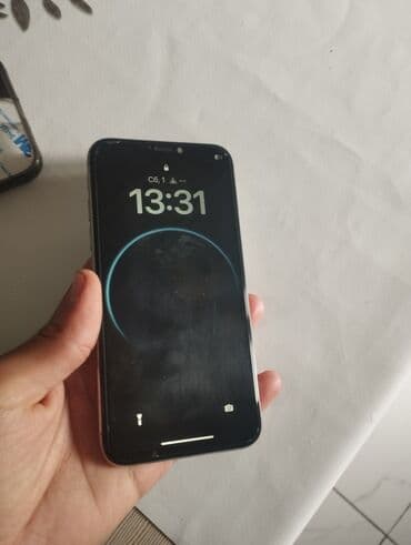 часы apple watch 9: IPhone X, Колдонулган, 256 ГБ, Ак, Заряддоочу түзүлүш, Каптама, 100 % — 3