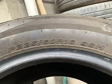 Шины 225 / 60 / R 16, Лето, Б/у, Пара, Легковые, Корея, Nexen — 5