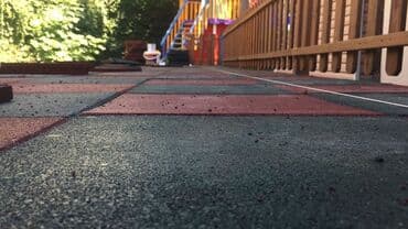 ковры резиновые: Резиновая плитка для уличных покрытий - Материал: резиновая крошка с — 2