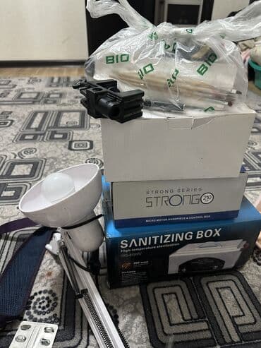 Набор для маникюра/наращивания ногтей с инструментами и материалами