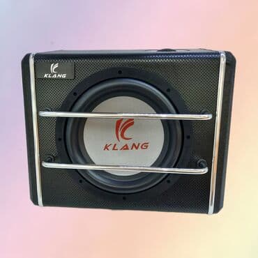 компонентная акустика: 🔥Сабвуфер со встроенным усилителем, динамиком 8 дюймов и — 3