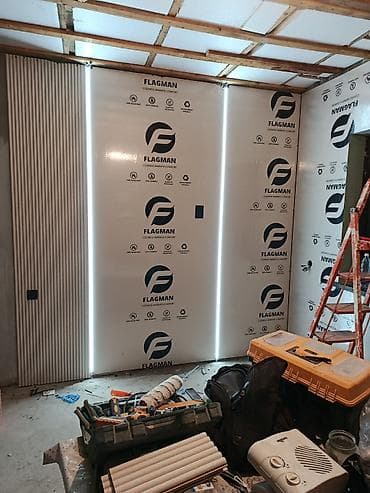 дом потолок: Декоративные стеновые панели FLAGMAN с интегрированной LED‑подсветкой — 2
