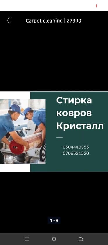 оборудование для пенобетона: Стирка ковров — 1