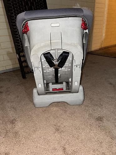 red centr: Автокресло, цвет - Бежевый, Б/у — 4