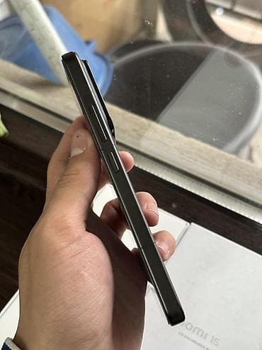 обмен на redmi: Xiaomi, 15, Б/у, 256 ГБ, цвет - Черный, 2 SIM — 5