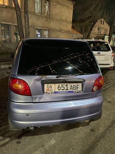 бишкек арзан машина: Daewoo Matiz: 2005 г., 0.8 л, Механика, Бензин — 4