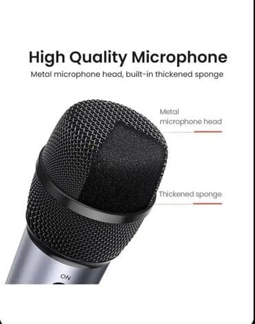 акустические системы yido с микрофоном: Микрофон uGreen CM427 - это профессиональный микрофон для прямых — 6