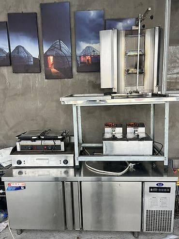 Холодильное оборудование: Профессиональное оборудование для кафе/стрит-фуда (набор): - — 1