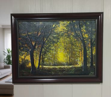 Картины ручной работы.Холст,масло,акрил,лак.42/53,64/44