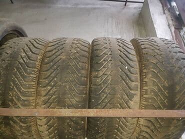 бэушные шины: Шины 275 / 40 / R 20, Зимняя шипованная, Б/у, Комплект, GoodYear — 1