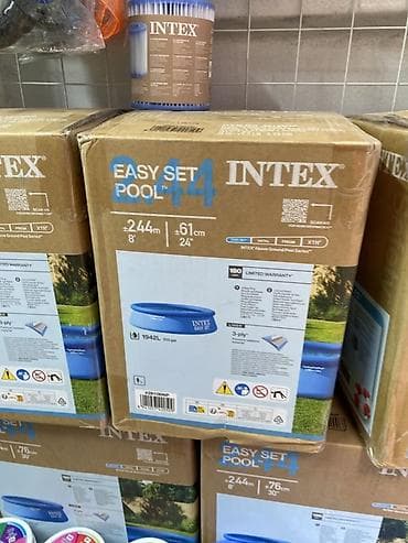 кикбокс шорты: Надувной бассейн Intex Easy Set 244 × 61 см - Серия: Easy Set Pool - — 2