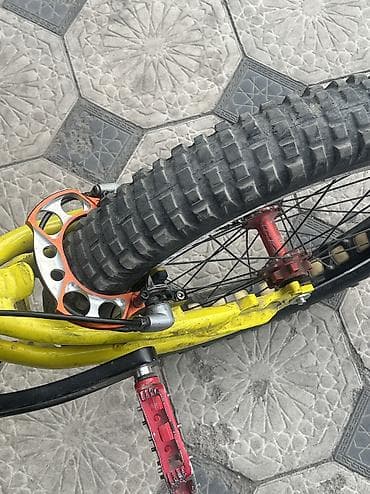 bid e2: Триал-байк 20” - Рама: bionic алюминиевая, жёсткая (ригид), жёлтая, с — 2