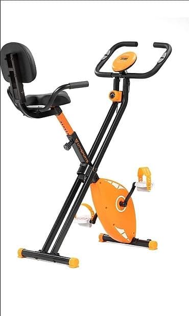 Спорт и хобби: Велотренажёр Новый. грузоподъёмность 130кг. регулируемая скорость — 1