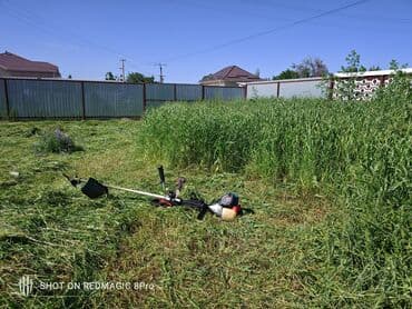 Аренда триммер гозонокосилка бензокоса электрический 600 сом в день