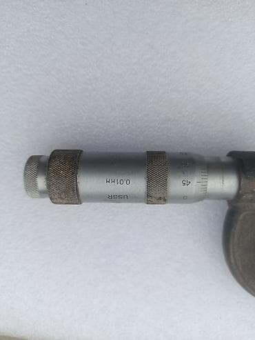 прибор для выжигания: Микрометр гладкий механический СССР - Диапазон измерений: 25–50 мм — 4