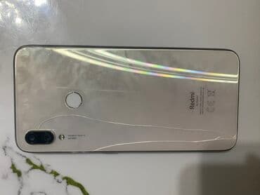 чехлы на редми 10с: Redmi, Redmi Note 7, Б/у, 64 ГБ, цвет - Белый — 1