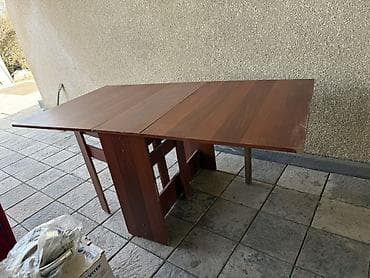 Стол трансформер Для кухни, Стол-книжка, цвет - Коричневый