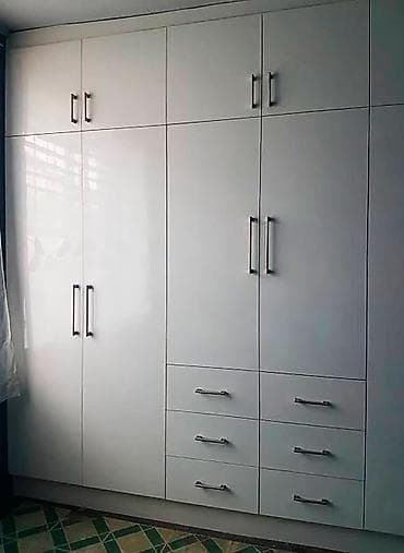 Шкафтар: Буйрутма эмеректер, Уктоочу бөлмө, Ашкана гарнитурасы, Шкаф, Керебет — 3