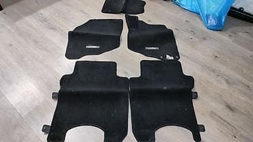 Родные текстильные коврики на фит 1G. (ворсовые полики) — 1