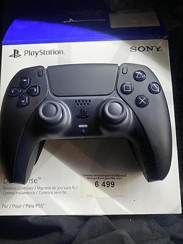 Геймпад для PS5 (цвет Midnight Black) Не использован, только — 1