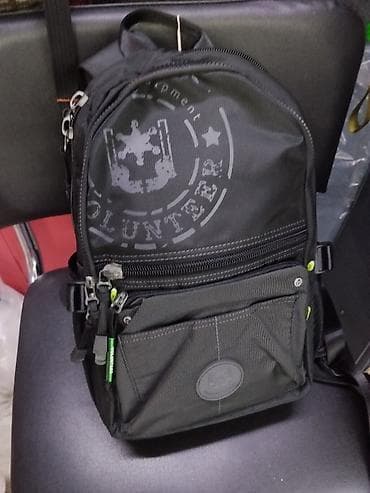 forerunner 965: Рюкзак VOLUNTEER, городской/повседневный, компактный - Цвет: черный с — 1