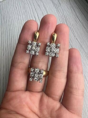 свадебные наборы ручной: Шикарный заводской бриллиантовый комплект для тех кто ценить высокое — 2