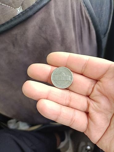 редкие монеты: Монета США 5 центов (Jefferson Nickel) - Номинал: 5 центов США - — 2