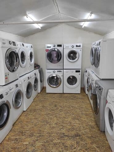 Стиральная машина LG, Б/у, Автомат, До 5 кг, Компактная