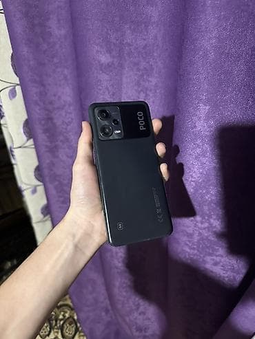 aifon 12pro: Poco X5 5G, Б/у, 256 ГБ, цвет - Черный, 1 SIM, 2 SIM — 1