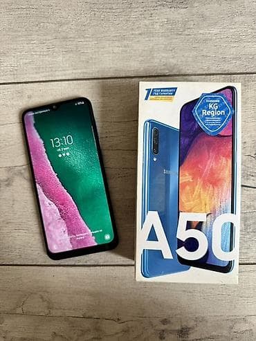 samsung galaxy a5 2016: Samsung Galaxy A50, Б/у, 64 ГБ, цвет - Синий — 1
