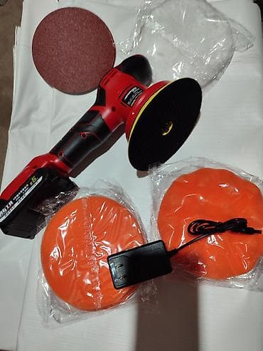 полировк: Шлифмашина, полировка кузова автомобиля,аккумуляторная, батареи 1 — 1