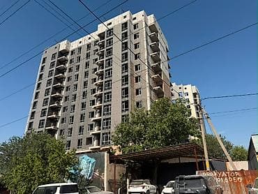 osh flat: 2 комнаты, 85 м², Пишпек Элитка, 11 этаж, ПСО (под самоотделку) — 2