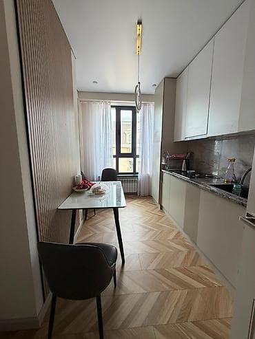 жк немецкий квартал: 3 комнаты, 92 м², Асанбай мкр Элитка, 13 этаж, Евроремонт — 1