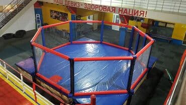 Октагон Восьмиугольник ММА Клетка для проведение тренировок и