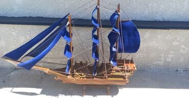 телевизор алам: Сувенир Корабль 
ручная работа — 2