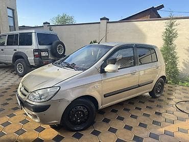 Транспорт: Hyundai Getz: 2006 г., 1.6 л, Кол менен иштөөчү, Бензин, Хетчбек — 1