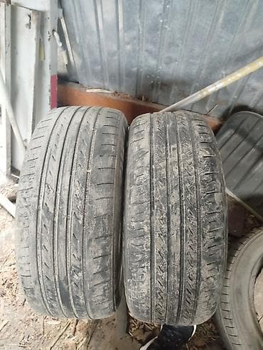 Шины 215 / 55 / R 17, Лето, Б/у, Пара, RoadX