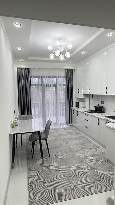 квартиры кольбаева: 1 комната, 60 м², Элитка, 2 этаж, Дизайнерский ремонт — 2