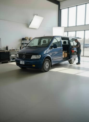 электрический домкрат: Mercedes-Benz Vito: 2001 г., Минивэн — 1
